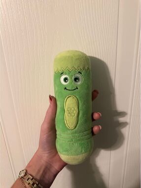 BabyFirst Baby First TV Color Crew Plush Green Talking Crayon Baby First Working